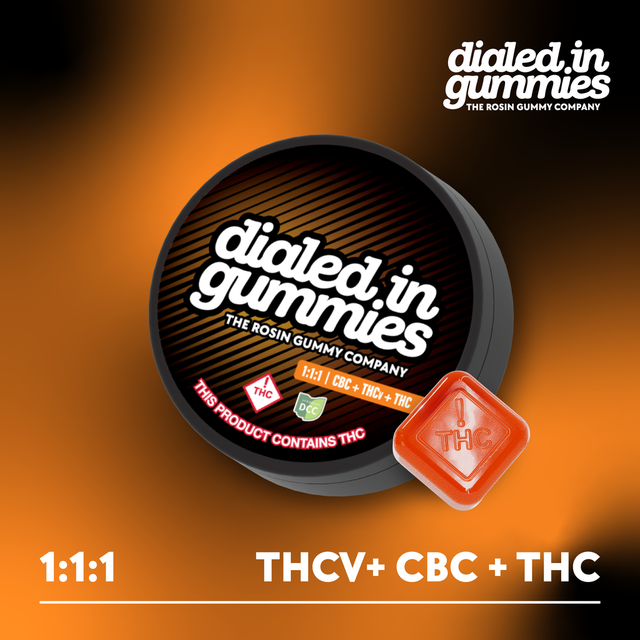 Blood Orange 1:1:1 THC:THCV:CBC Dialed In