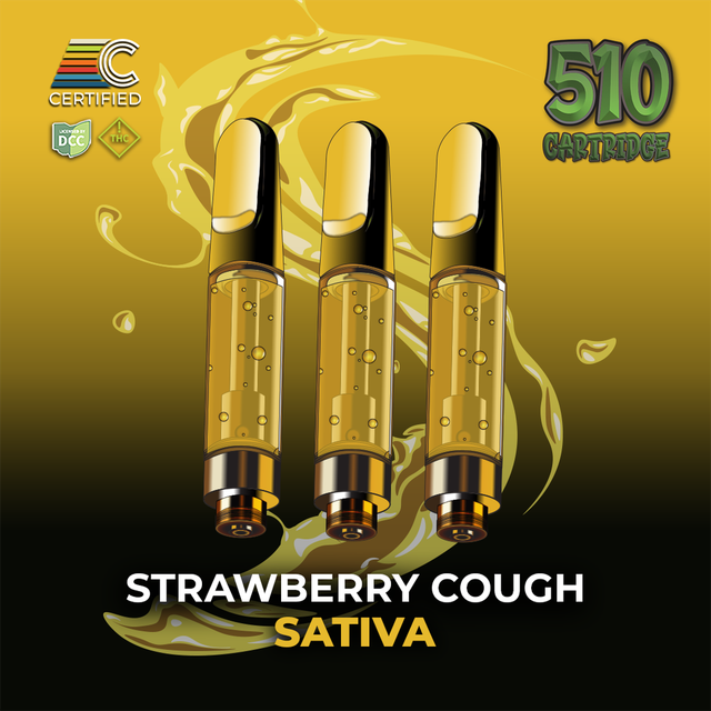 Strawberry Cough 3pk Certified Cultivators