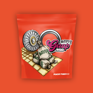 Guap RSO Peachy Punch 1:1 THC:CBD Savvy