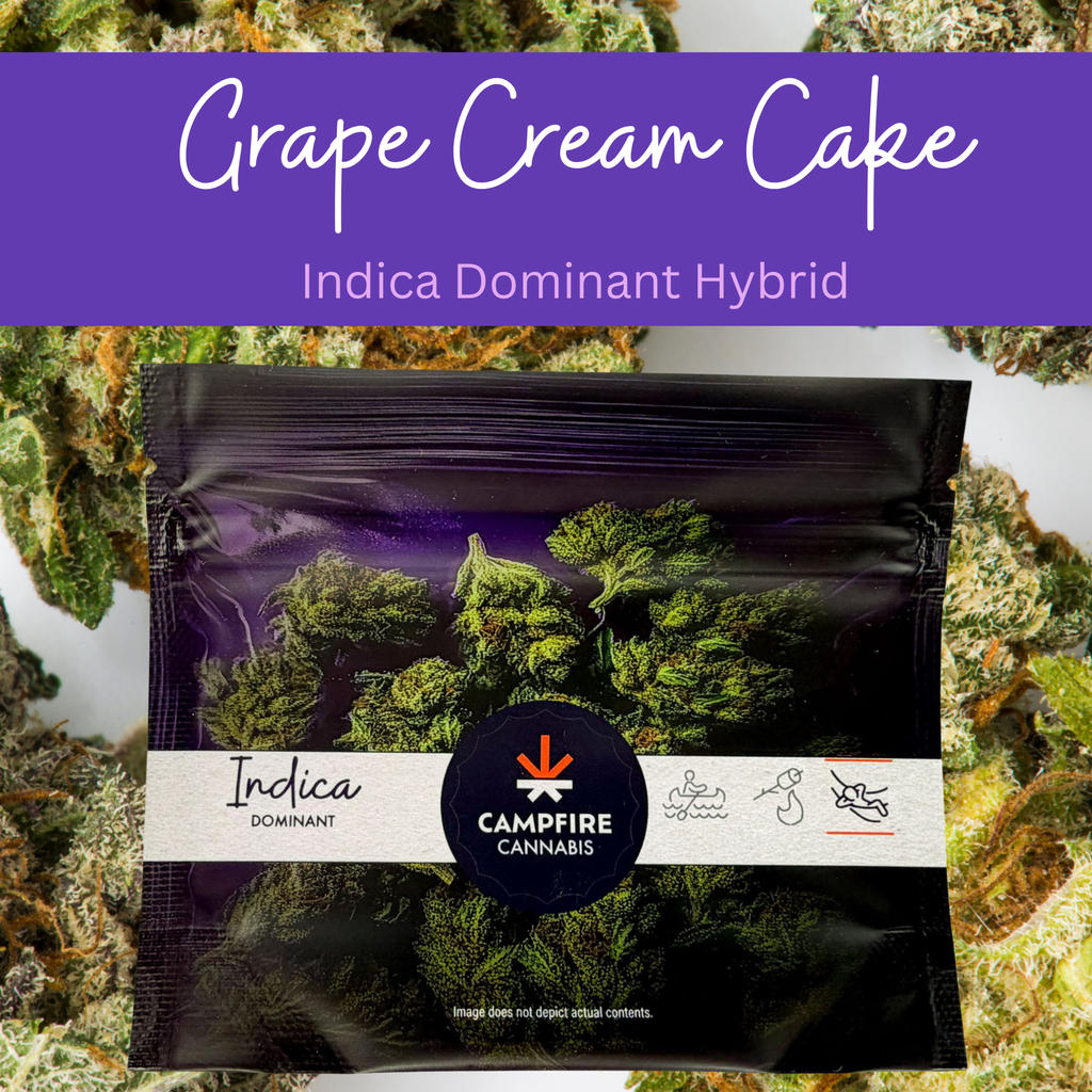 Campfire Cannabis Grape Cream Cake 4g