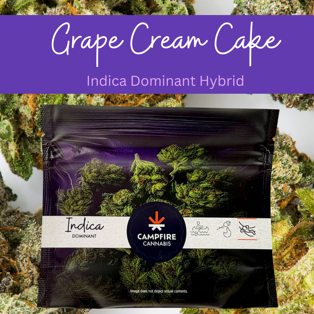 Grape Cream Cake Campfire Cannabis