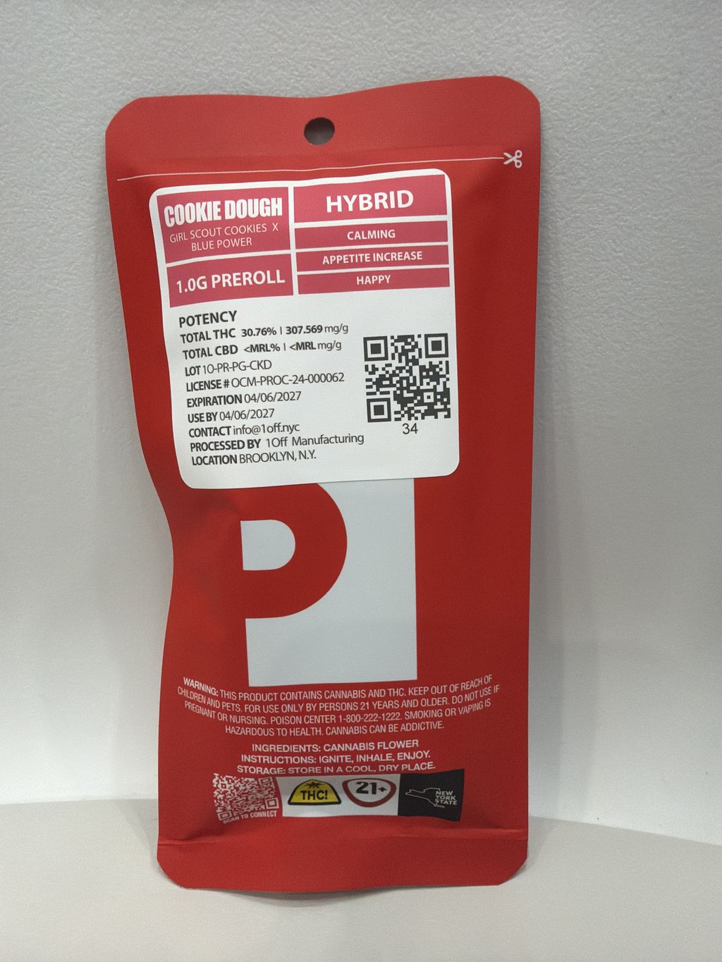 Preferred Gardens Cookie Dough 1g