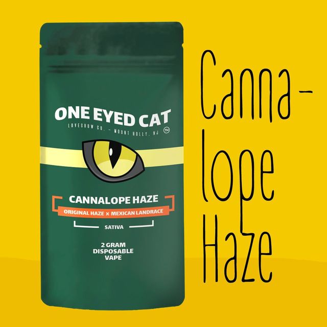 Cannalope Haze One Eyed Cat