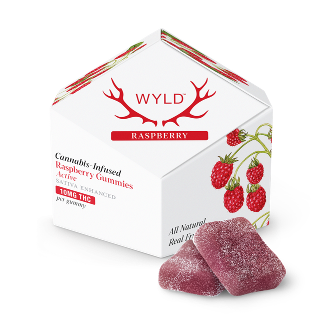 Raspberry 100mg THC Wyld