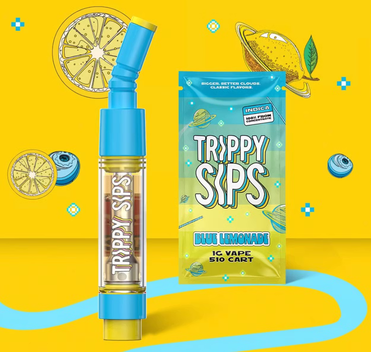 Blue Lemonade - Indica  Trippy Sips