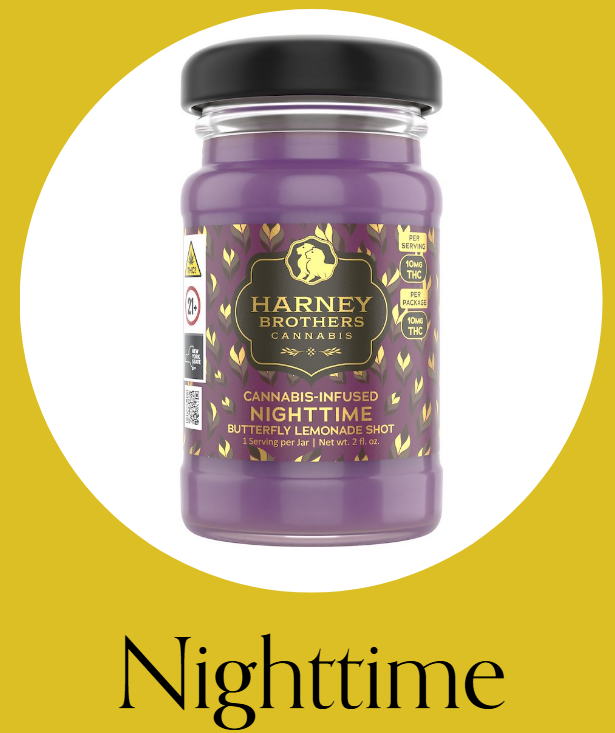 Nighttime Butterfly Lemonade Shot