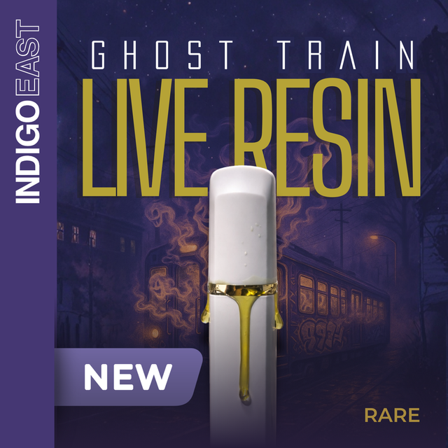 Ghost Train | Live Resin | 1G | AIO Vape INDIGO EAST