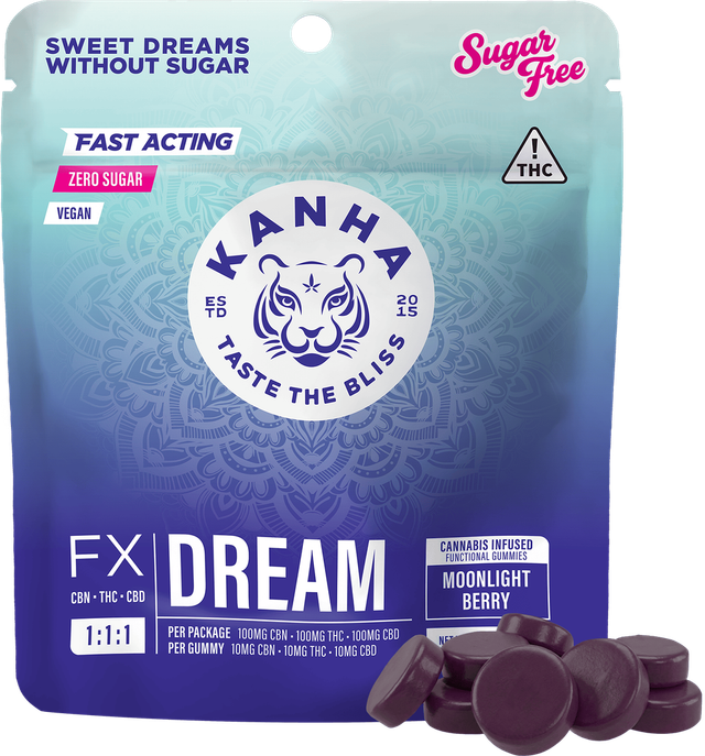 Sugar-Free Moonlight Berry 100mg Kanha