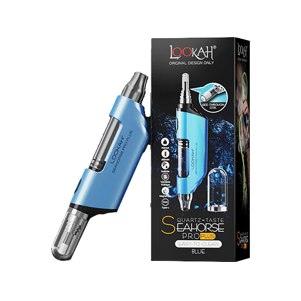 Seahorse Pro Plus Nectar Collector - Blue Lookah