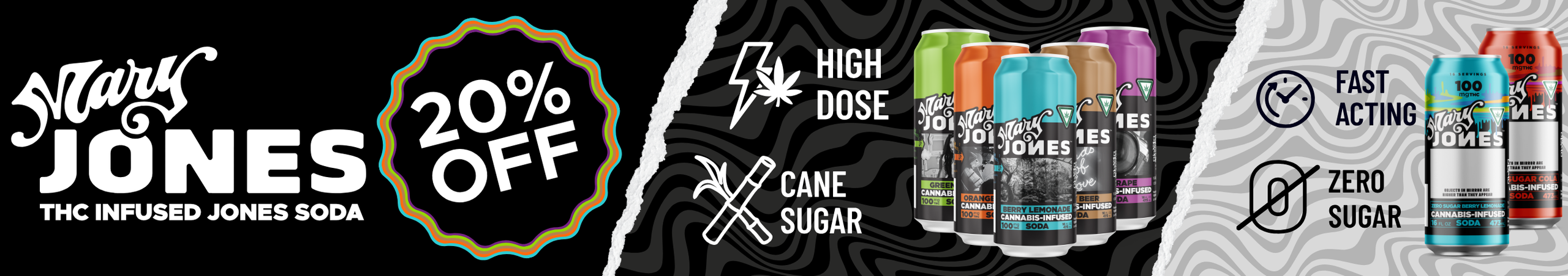 Cannabis Promo, Cannabis Sales, Cannabis Discounts, Cannabis on Sale, 20% OFF Mary Jones