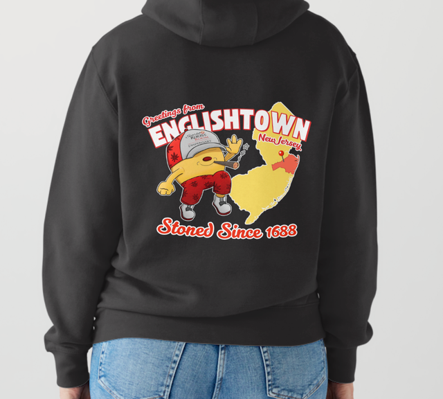 Greetings From Englishtown Small Scarlet Reserve Room