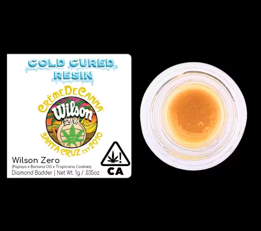 Wilson Zero Creme De Canna