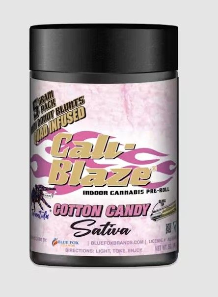 Cotton Candy | 5-Pack Infused Donut Blunts Cali Blaze Cotton Candy | 5-Pack Infused Donut Blunts Cali Blaze