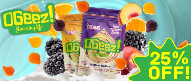 Cannabis Promo, Cannabis Sales, Cannabis Discounts, Cannabis on Sale, 25% Off Ogeez Edibles