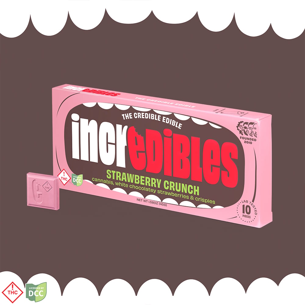 Buy Strawberry Crunch 110mg Chocolate Bar online - Ethos Lebanon