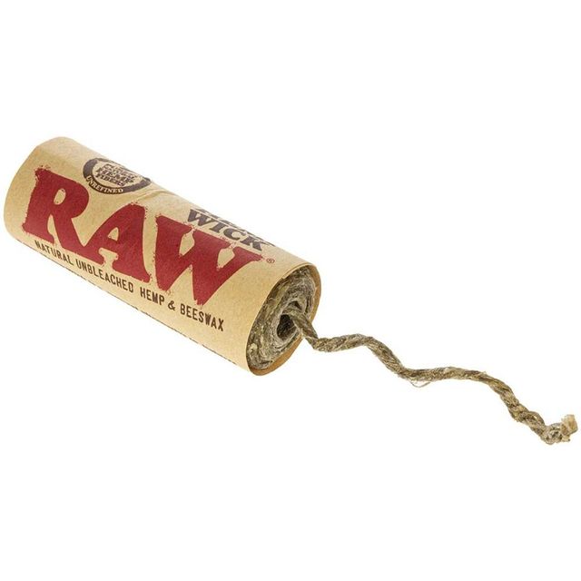 20ft Hemp Wick RAW