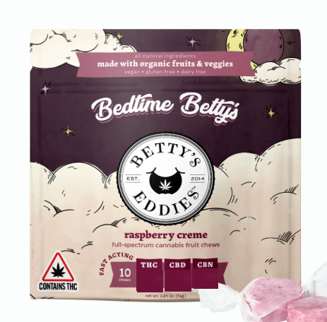 Raspberry Creme Fruit Betty's Eddies