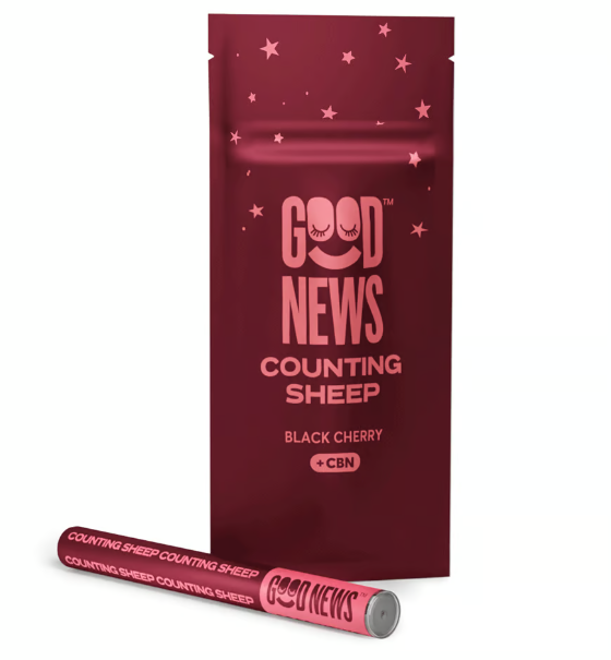 Counting Sheep Black Cherry Good News