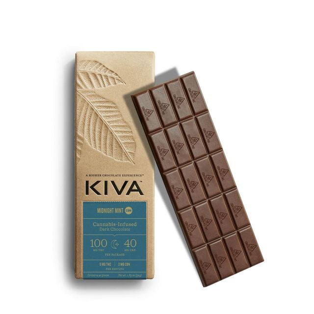 Kiva Midnight Mint Dark Kiva Confections