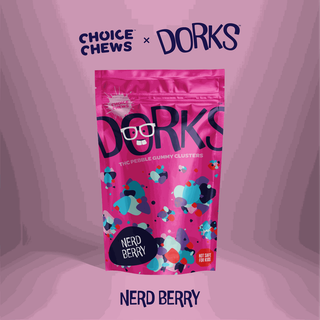 Dorks Nerd Berry Gummies Choice Chews