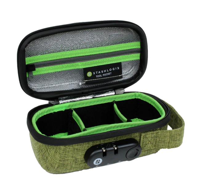 Silverton Green Case Small StashLogix