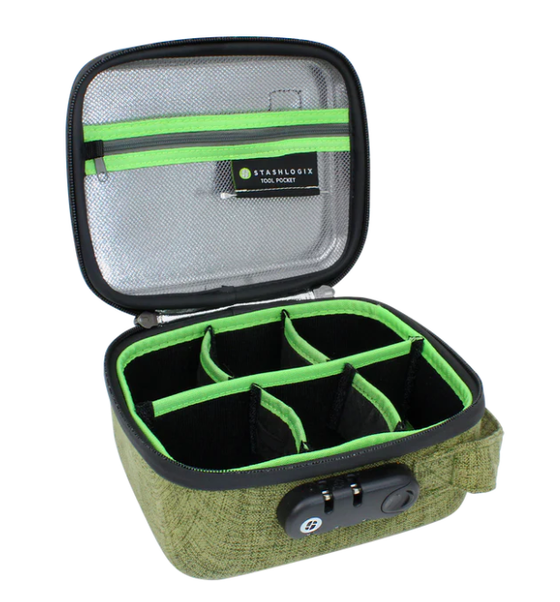 Silverton Green Case Medium StashLogix