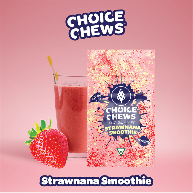 Strawnana Smoothie Choice Chews