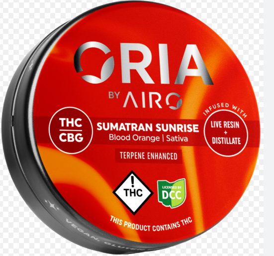Oria Blood Orange Sumatran Sunrise Live Resin Airo