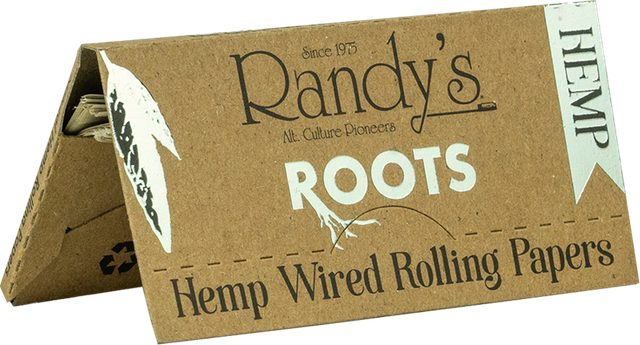 Roots 77mm Natural Hemp Randy's