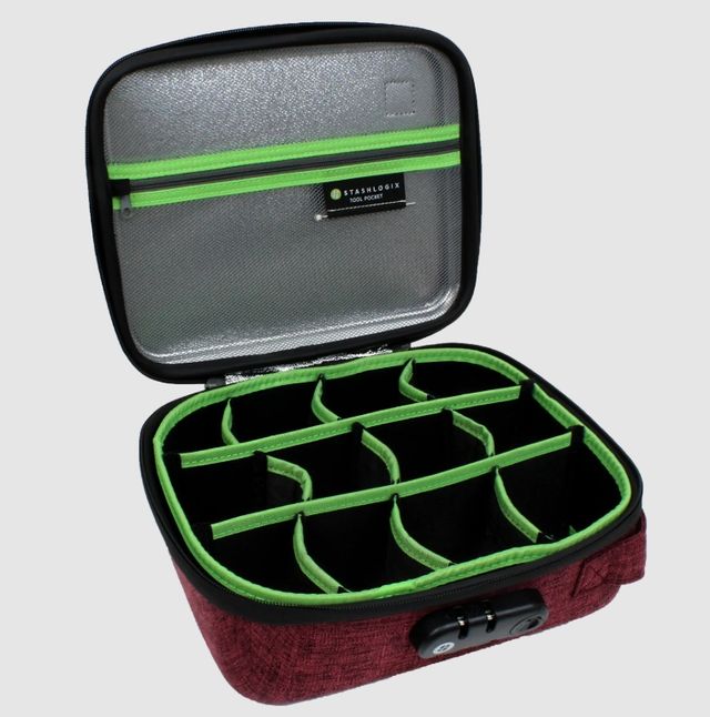 Silverton Maroon Case Large StashLogix