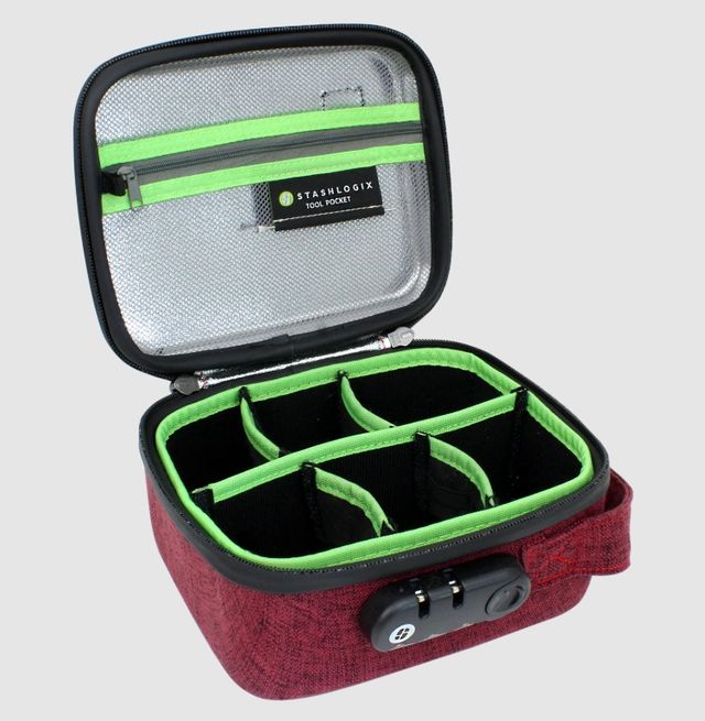 Silverton Maroon Case Medium StashLogix