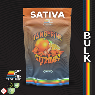 Tangerine Citrines Certified