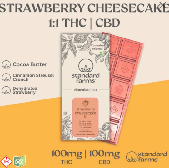 White Strawberry Cheesecake Standard Farms Ohio White Strawberry Cheesecake Standard Farms Ohio