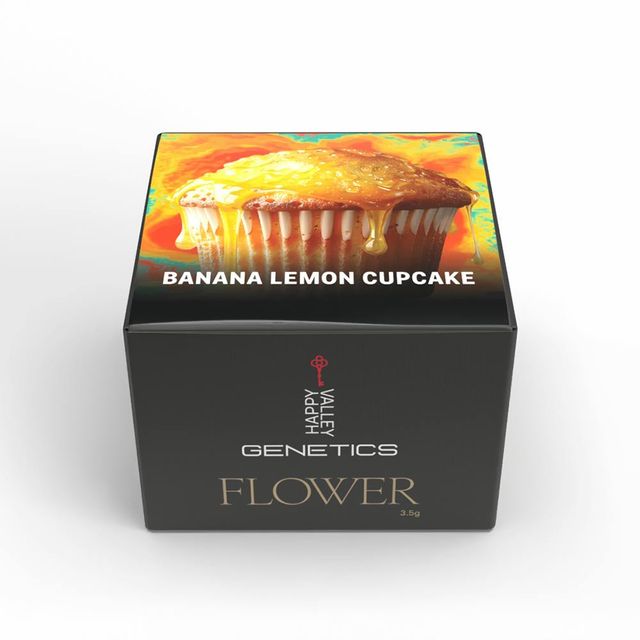 Banana Lemon Cupcake Happy Valley