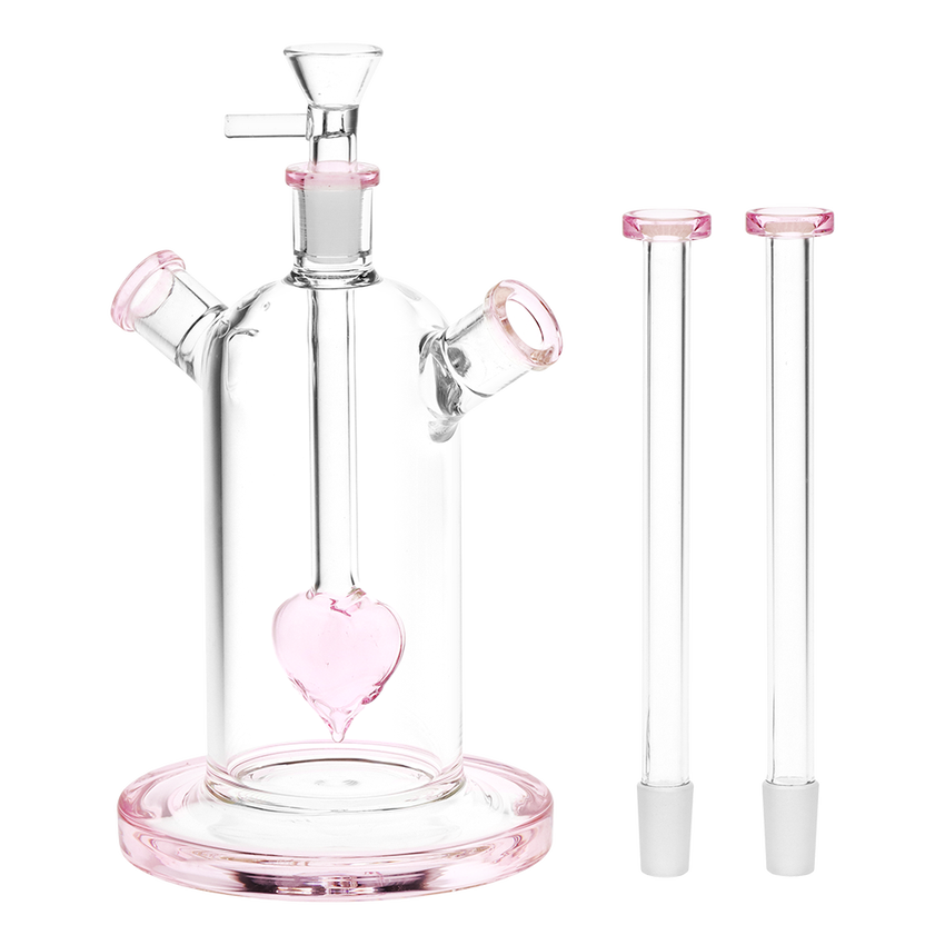 Date Night Heart Perc Glass Water