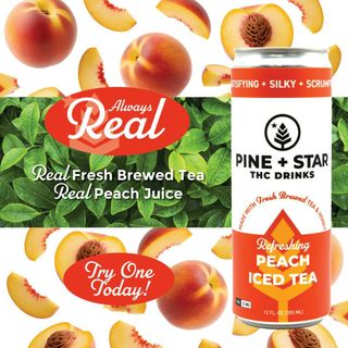 Peach Iced Tea Pine + Star