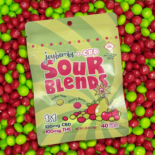 Sour Blend Pucker Pear & Cherry Berry Joy Bombs