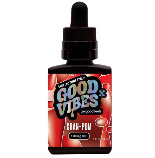 X Cranberry Pomegranate THC Good Vibes