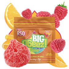 Peg's BIG Raspberry Orange RSO  Ogeez