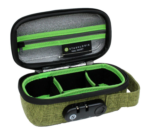 StashLogix Silverton Small Case Green Stashlogix