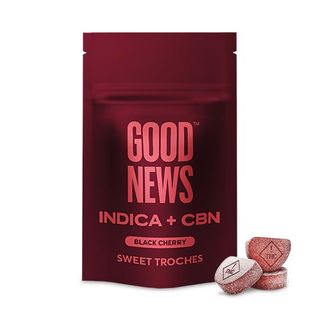 Indica Black Cherry Flavor 2:1 THC:CBN Good News