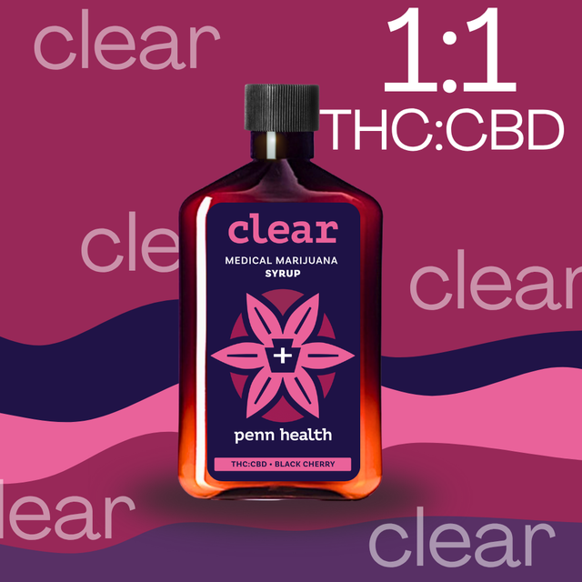 1:1 THC:CBD Clear Black Cherry Penn Health Group