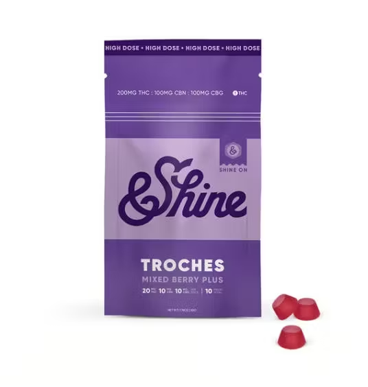 Mixed Berry PLUS 2:1:1 THC:CBN:CBG &Shine Mixed Berry PLUS 2:1:1 THC:CBN:CBG &Shine