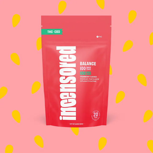 Strawberry Balance Flavor 1:1 CBD:THC inc(ensored)