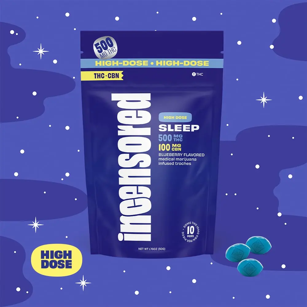 Blueberry Sleep Flavor 5:1 THC:CBN inc(ensored)