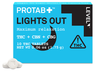 Lights Out Protab THC:CBN:CBG Level