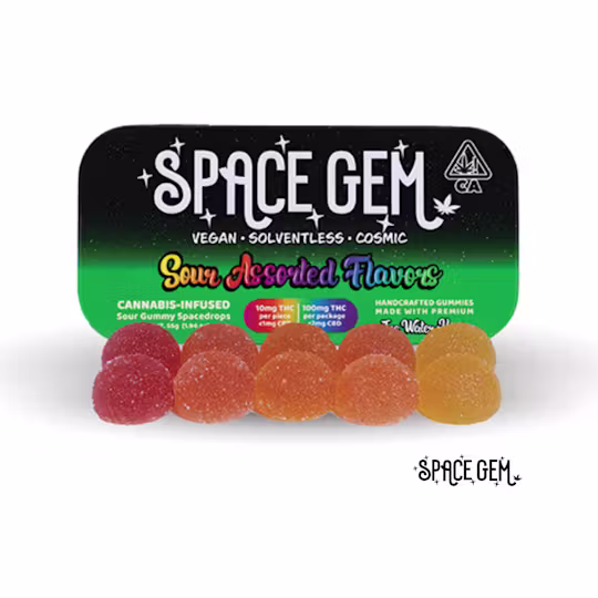 Sour Gummy Space Gem