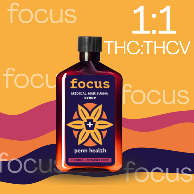 1:1 THC:THCv Focus Strawberry Penn Health Group