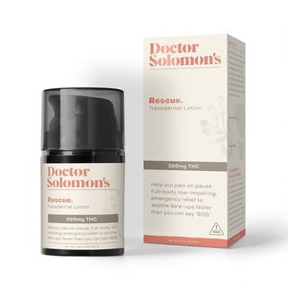 Rescue THC Transdermal Lotion Dr. Solomon's