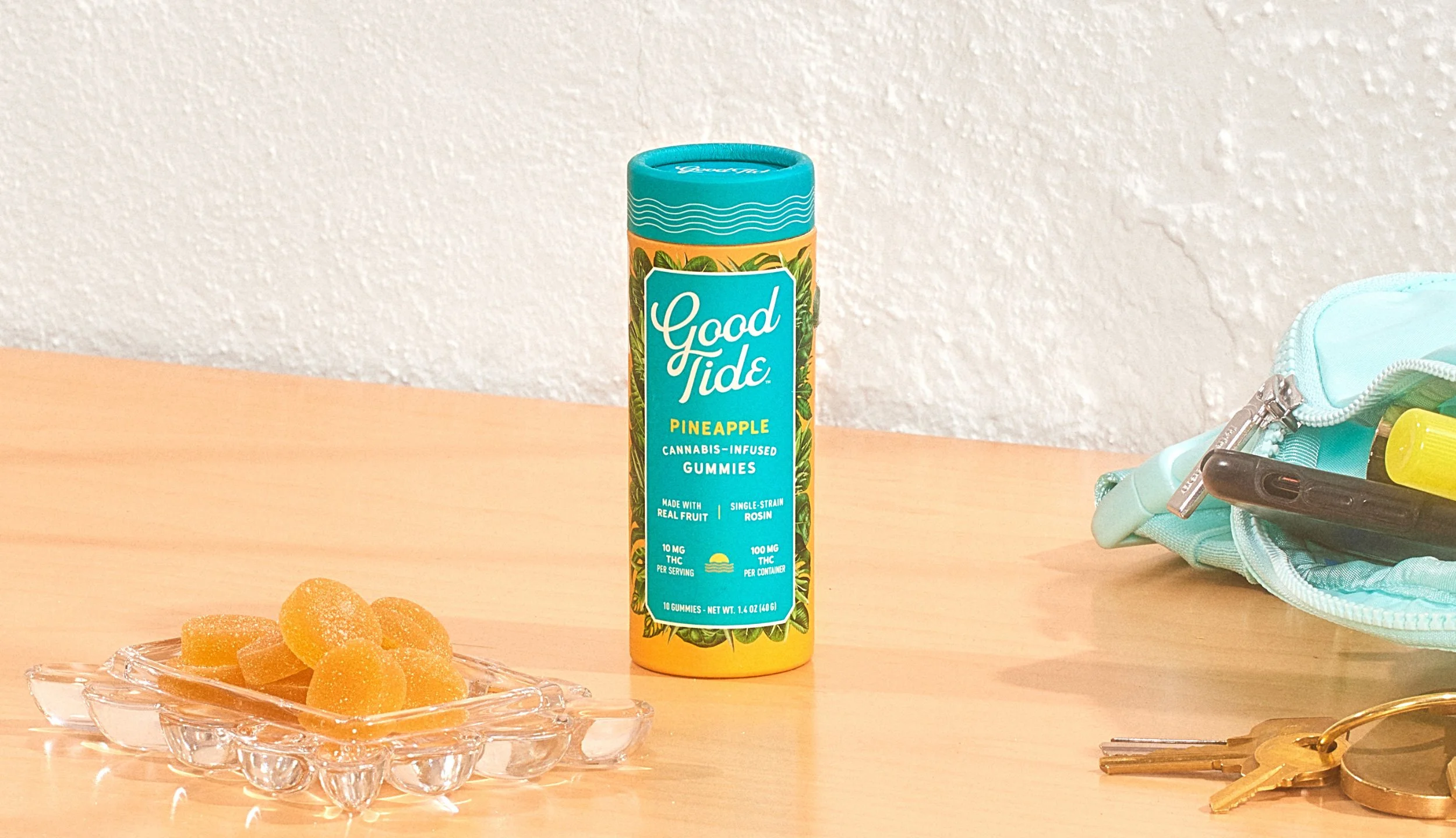 Pineapple Gummies  Good Tide